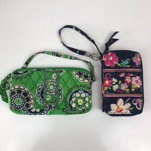 Lot of 2 Vera Bradley wristlets